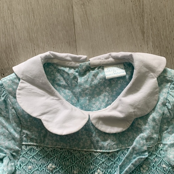 EdgeHill Collection 2T Blue Floral Kids Vintage Dress cottage core vintage style - Picture 3 of 6